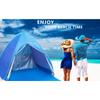 Schnelles automatisches Strandzelt, Outdoor-Strandschatten-Sonnenschutzzelt, UPF50+, tragbares Stranddach für Camping-Angeln