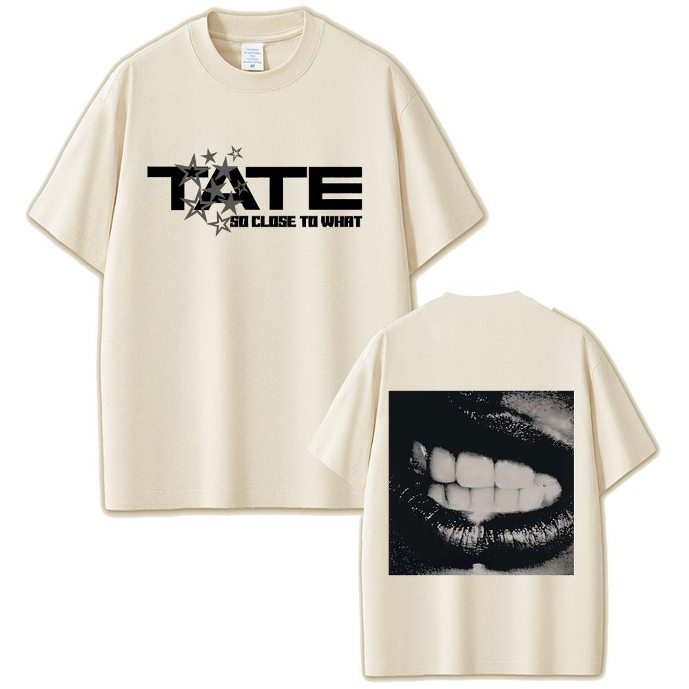 Tate McRae 2025 Concert Miss Possessive Tour 2025 T Shirts Fashion Men Women Oversized T-shirt Unisex Pure Cotton Tshirt Tops