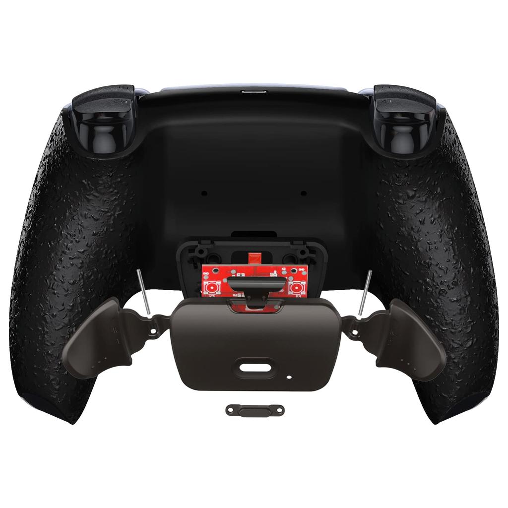 eXtremeRate Back Paddle Program Metal Version RISE V3 Remap Kit for Compatible with PS5 Controller Upgrade Board and Redesigned Back Case Back Button