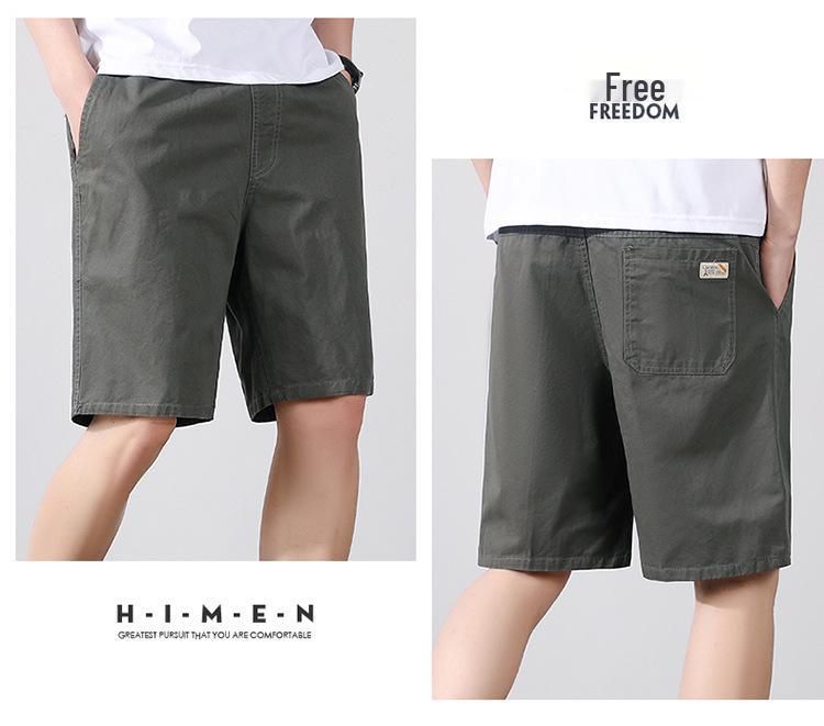 Zorro Prince Herren Sommer Casual Baumwollshorts Mittellang
