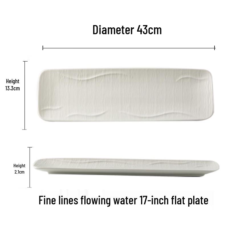 Rectangular Ceramic Serving Platter