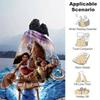 1pc, Moana Adventure Blanket Perfect for Home Decor, Couch Cover, Outdoor Use, Travel, Camping