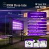 Large Solar Mosquito Killer Lamp: Rainproof Outdoor Model for Parks, Hospitals, and Schools - Attracts and Eliminates Mosquitoes and Flies.
