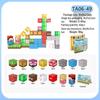Cross-Border Excavator Magnetic Building Blocks Set: Children's Educational Toy in a Portable Iron Box