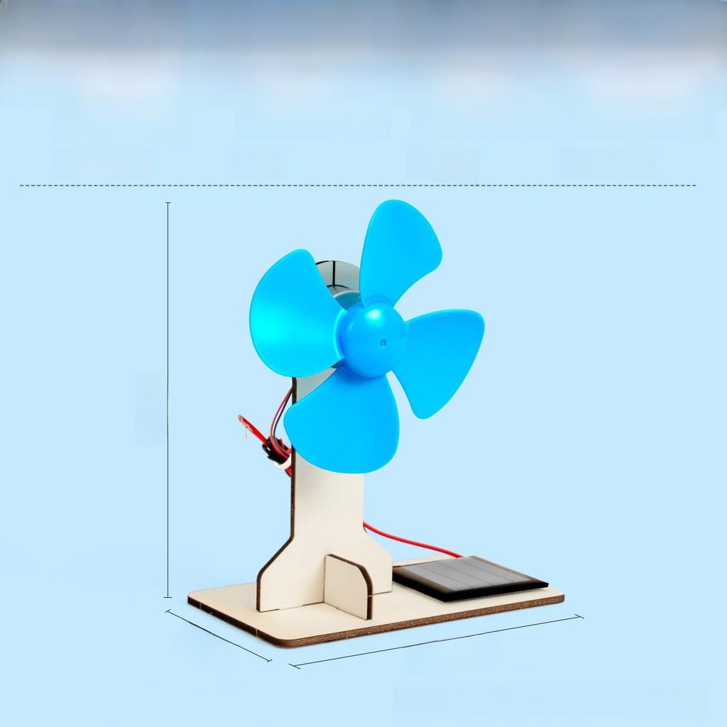 Childrens Solar Energy Science Kit With Diy Wind Fan For Physics Learning