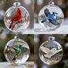 DIY Nature's BirdsOrnament Ornament Gift Acrylic Christmas Supplies  Christmas