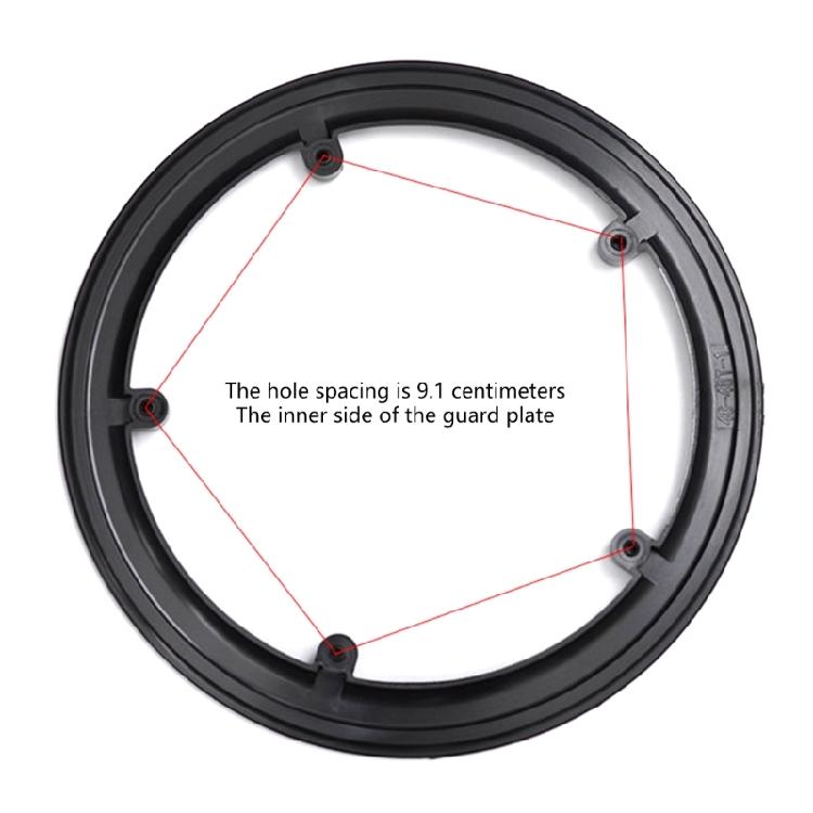 Quick Install Bicycles Chain Cover Width Reflective Safety Chainring Protectors for Bicycles Component