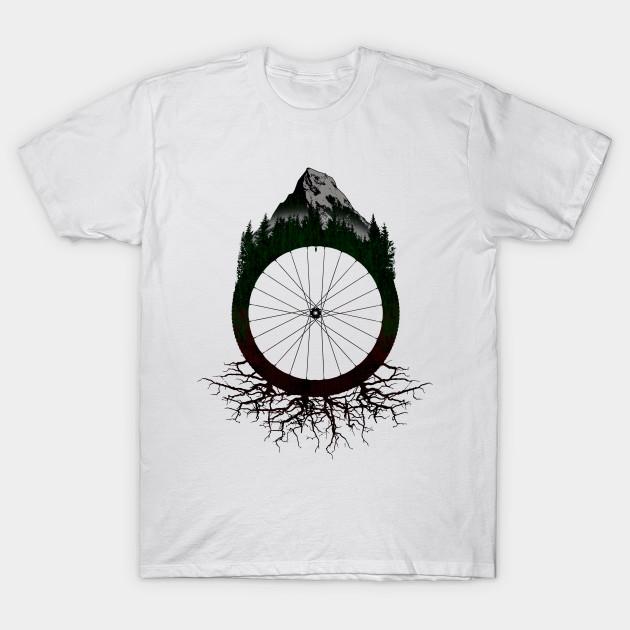 Men Black Print T-shirt Mtb No-Cut Transfer Paper Print Cotton Tshirt XL белый