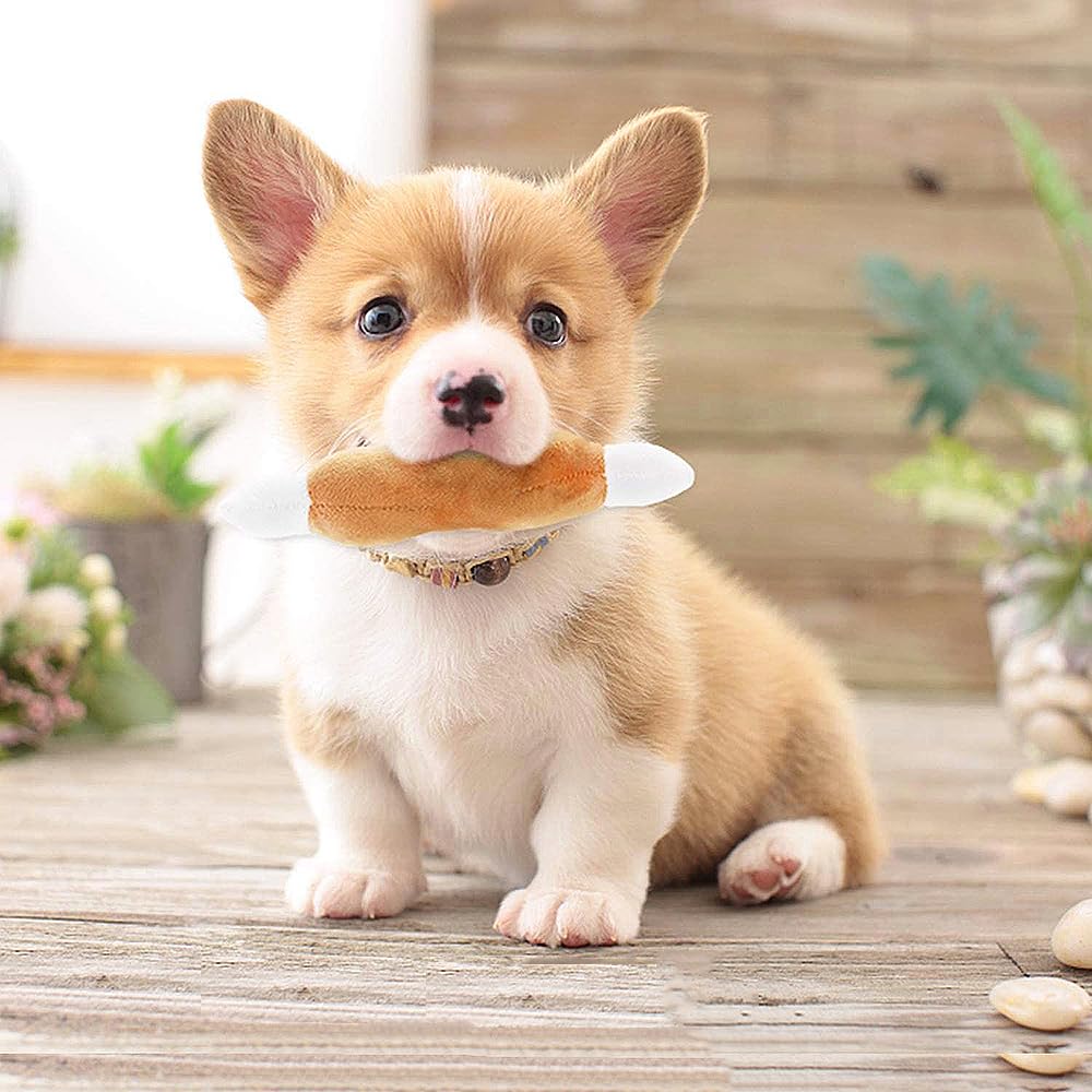 YBGGJO Dog Dog Rope Set of Plush Squeak Throwing Pet Teeth Lack of Stress Suitable for Toys, Toys, 6, Toys, Toys, Toys, Toys, Cute, Fun, Chewing,