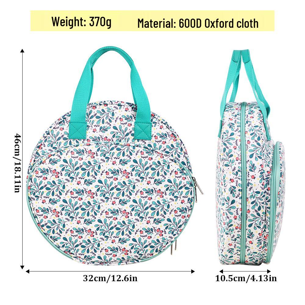 Cross Stitch Kit Storage Bag with Poke Tool & Yarn Accessories