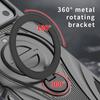 For iPhone 17 Pro Max Magnetic Case Rotating Kickstand TPU PC Shockproof Phone Back Cover