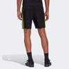 Adidas Tiro Essentials Three Stripe Color Block Logo Elastic Waist Football Shorts Men Shorts Black Green HS0991