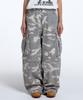 Callout New Year Cony Camo Two-Way Cargo Pants / Light Grey