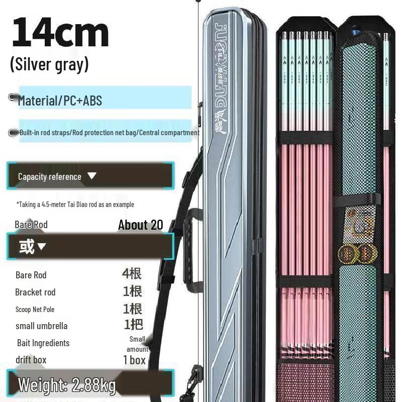 Brangdy Hard Shell Fishing Rod Bag