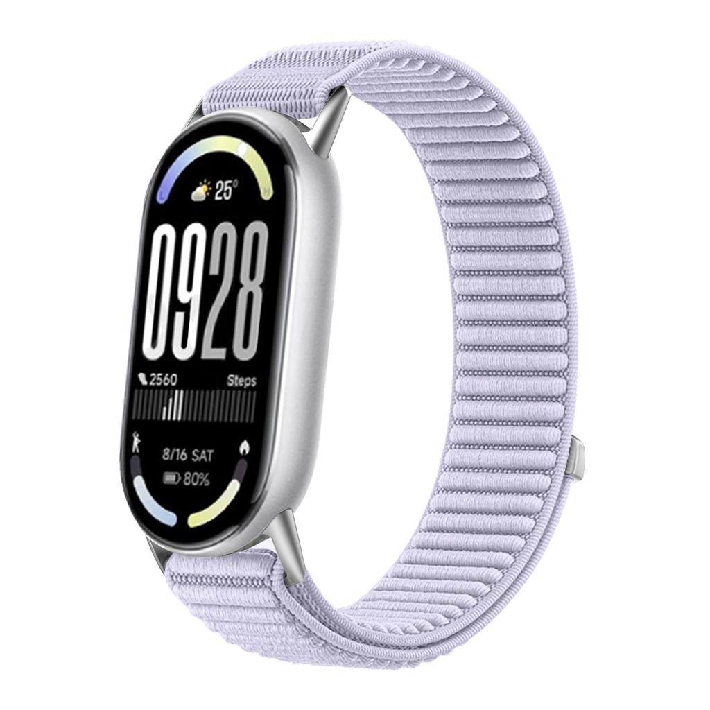 Xiaomi 10 Smart Band Mountain Pattern Woven Strap for Xiaomi 10/9/8 Smart Bracelet