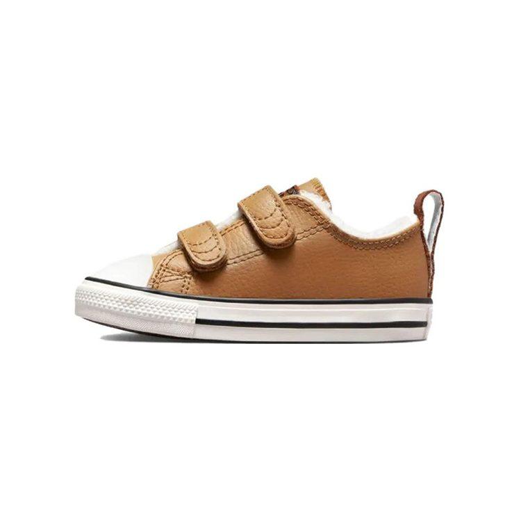 Converse Chuck Taylor All Star Easy On Comfortable Low Top Canvas Shoes Brown Infant And Toddler A03181C