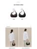 Celebrity Style Minimalist Sheepskin Crescent Hobo Crossbody Shoulder Bag for Women