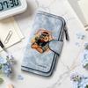 Cool Wild Boar Printed Long Wallet Casual Portable Multi Slot Card Holder Fashion Durable Coin Purse for Men