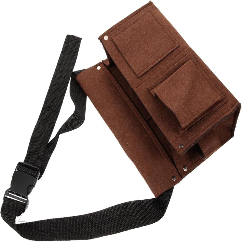 Tool Waist Bag, Large Capacity Belt, Tool Set, Wear-Resistant And Portable Nail Bag