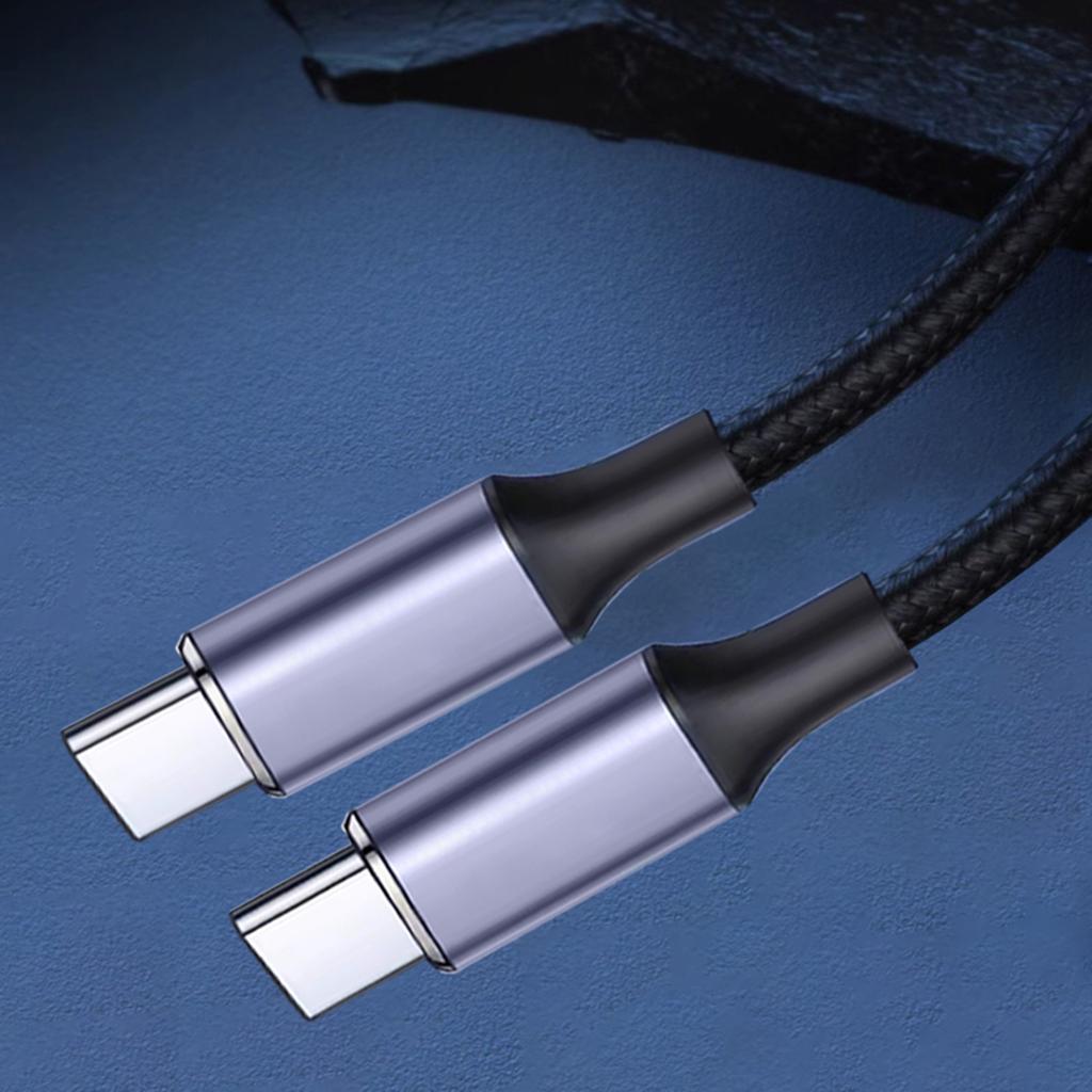 USB C to USB C Cable Fast Charging Cable 100W Short USB C Charging Cable for Cellphone Tablet USB C Car Charging