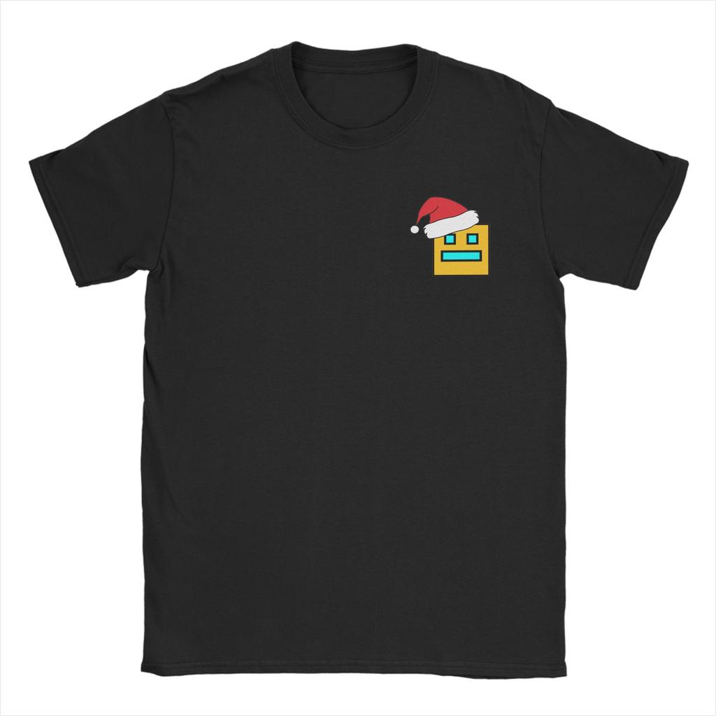 T-shirt Unisex Unisex Runner Geometry Dash Gioco Divertente 100% Cotone Magliette Manica Corta Geometric Dash T-shirt Girocollo Abbigliamento Estate