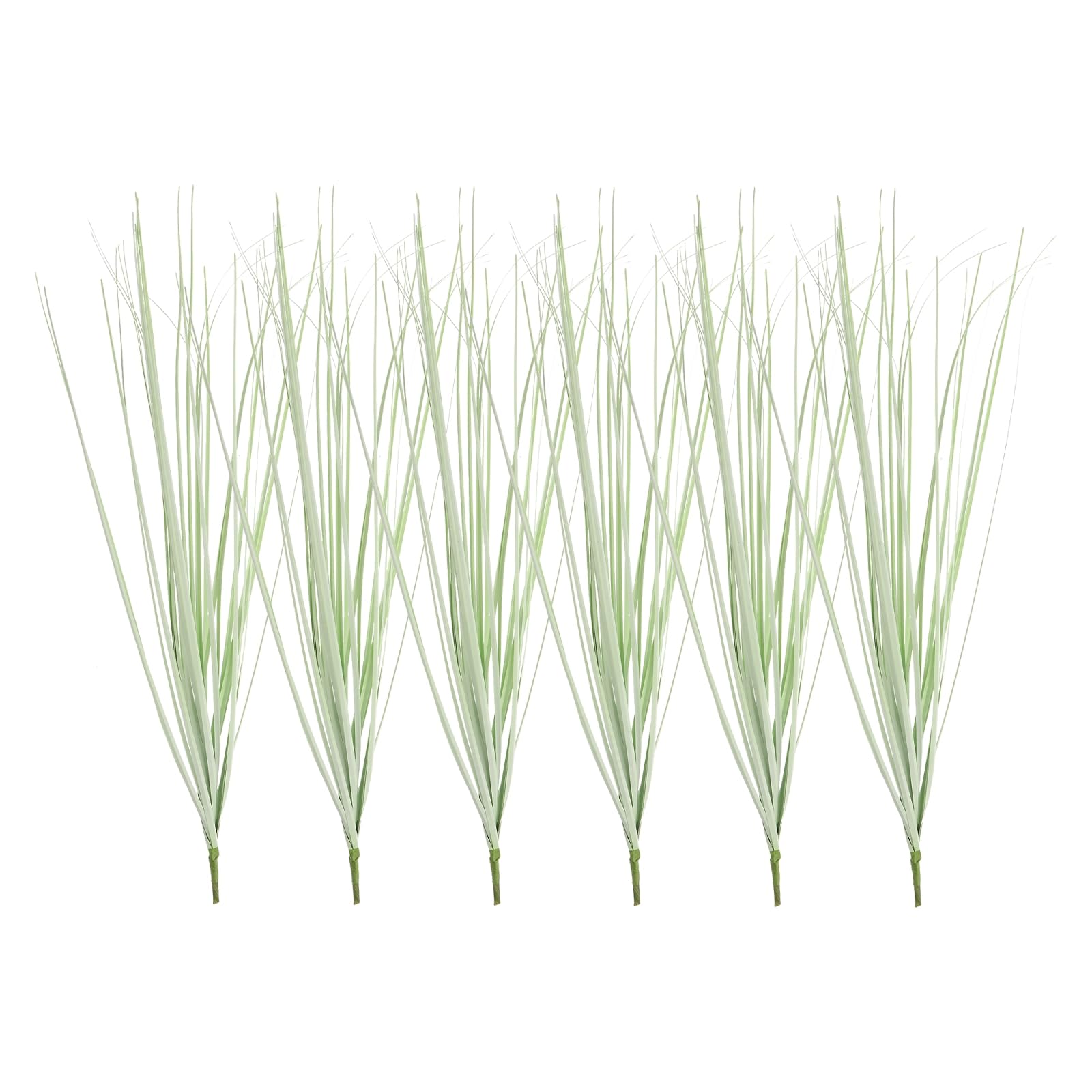 

uxcell 6-Piece Artificial Grass Plants, 20.5 Plastic Fake Wheatgrass Greenery, Outdoor Artificial Buds for Home Garden Decor, Light Green