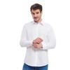 Russell Collection Mens Poplin Easy-Care Tailored Long-Sleeved Shirt