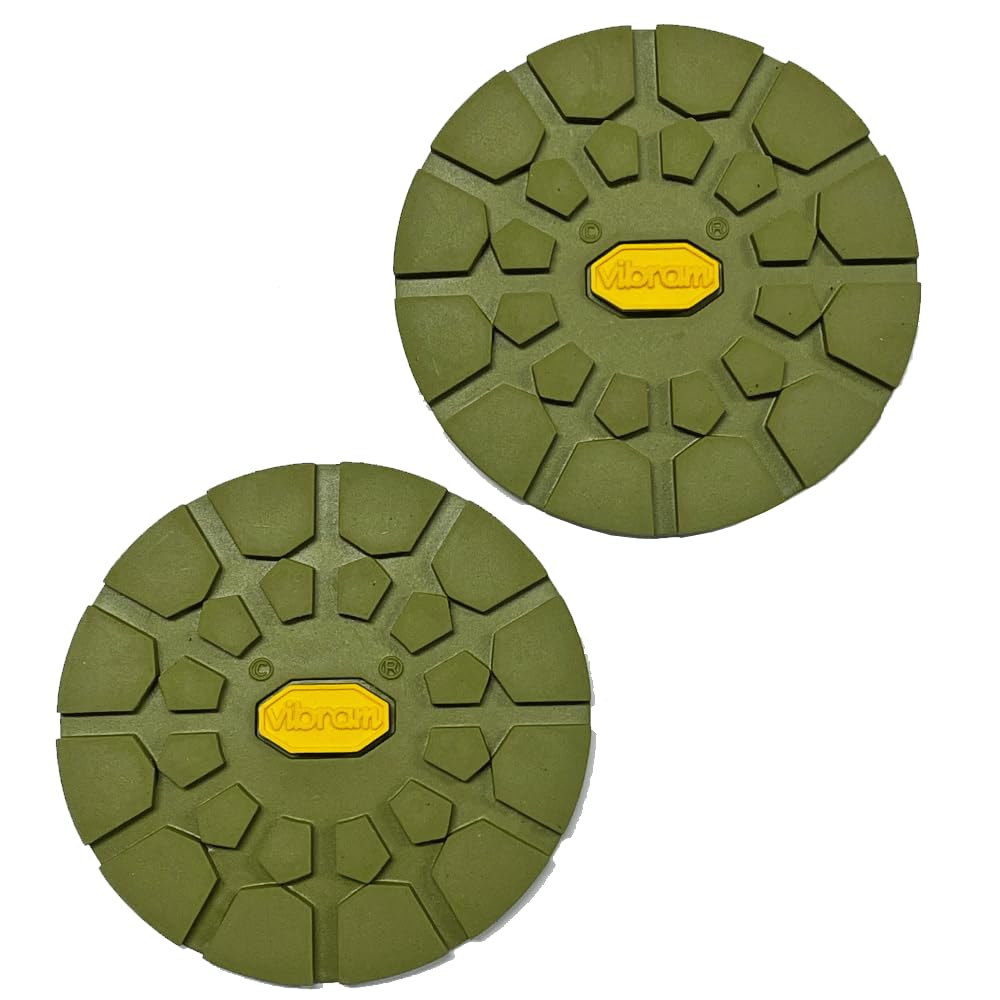 

Vibram Carrarmato Khaki Set of 2 Coasters,