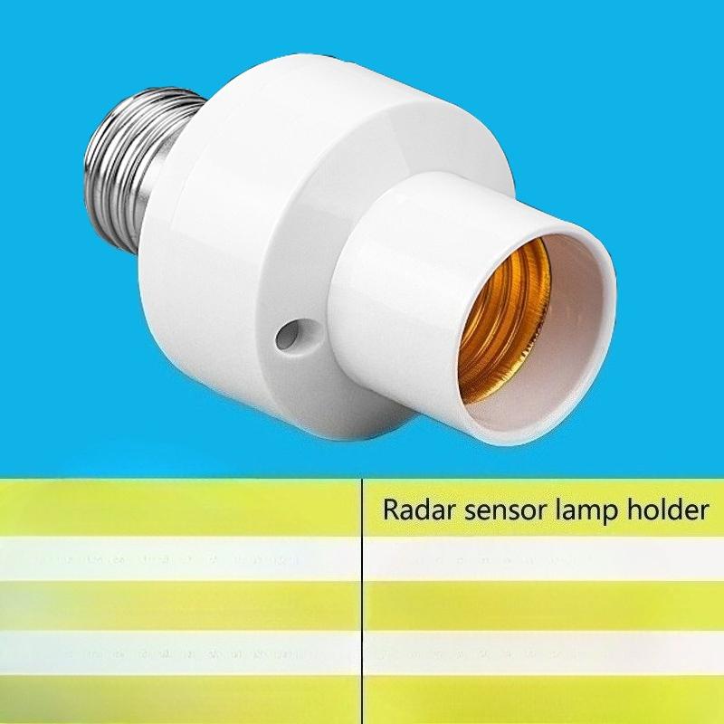 Λάμπα με Αισθητήρα Κίνησης Ανθρώπινης Επαγωγής 360 Μοιρών Βάση Υποδοχής Ac85-265V Διακόπτης Χρόνου Καθυστέρησης E27 Βάση Υποδοχής Αδραπτέρας