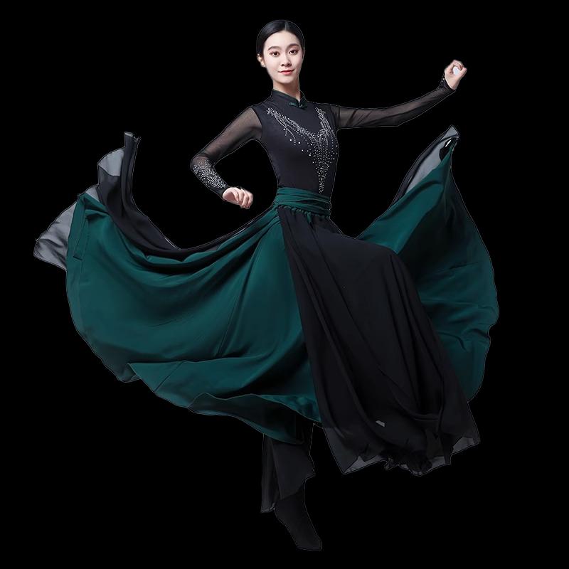 Women s Mongolian Dance Half-Skirt