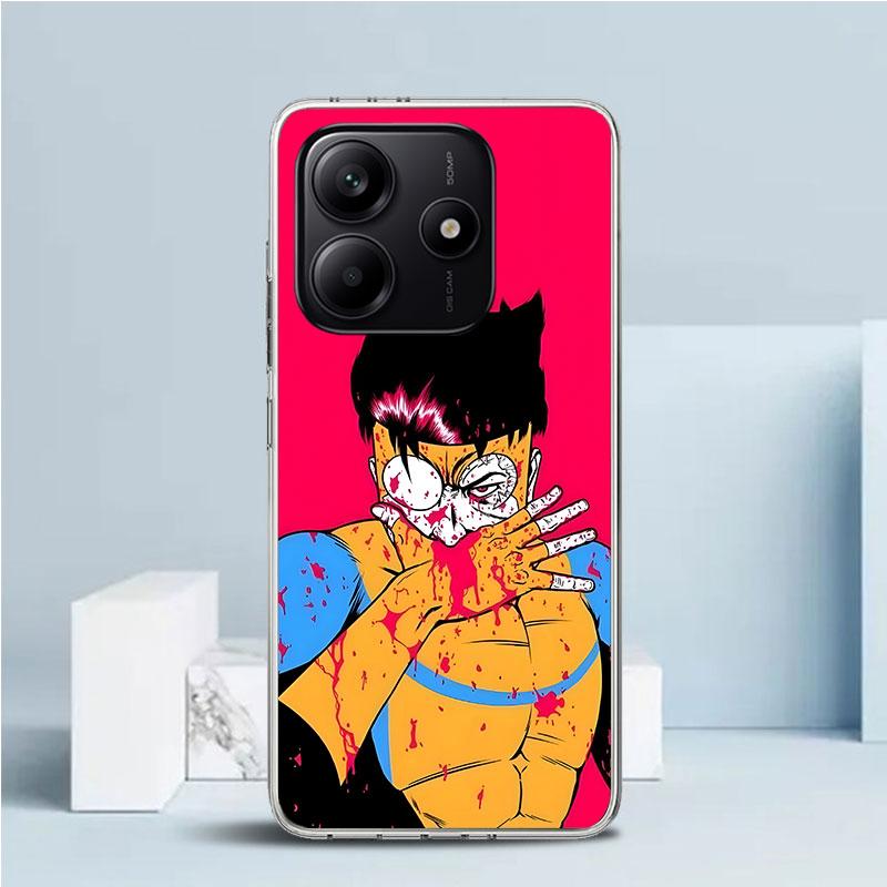 Cool I-Invincible Soft Cover for Xiaomi Redmi Note 15 14 13 12 Pro Plus Phone Case 14S 11S 11T 11E 10S 10 4G Pattern Shell Redmi