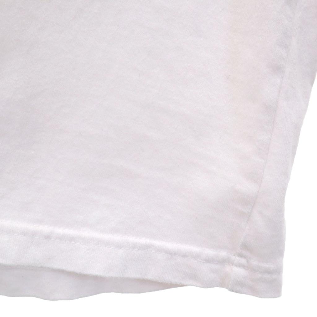 Undercover Wyprodukowano w Japonii Nico Koszulka z krótkim rękawem z nadrukiem 4 biała Męska Używana