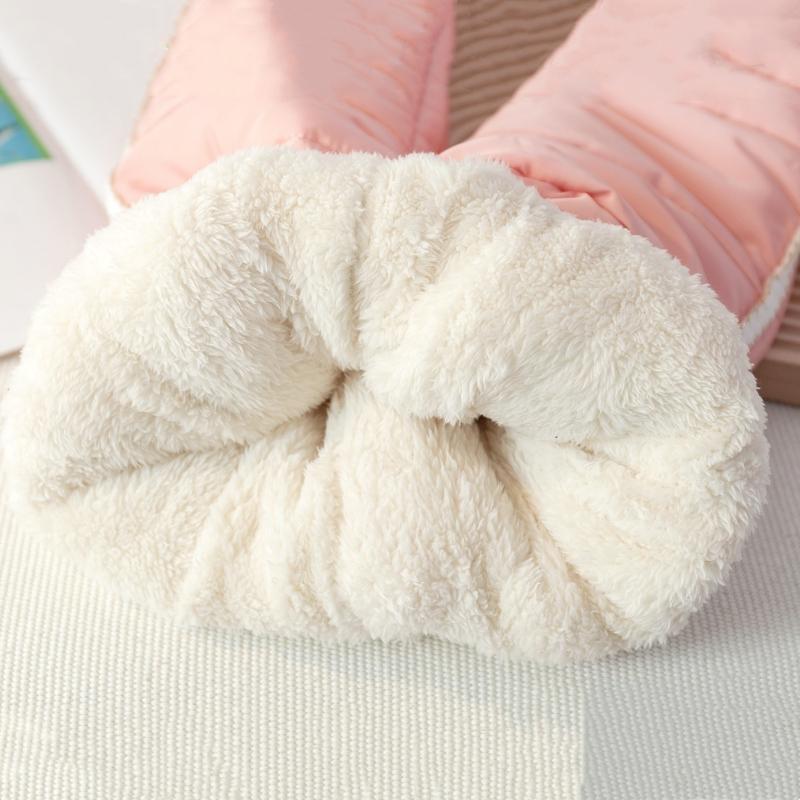 Children Padded Pants Winter Boys Girls Lambwool Thickened Trousers New Kids Bottoming Pants Toddler Velvet Warm Sweatpants