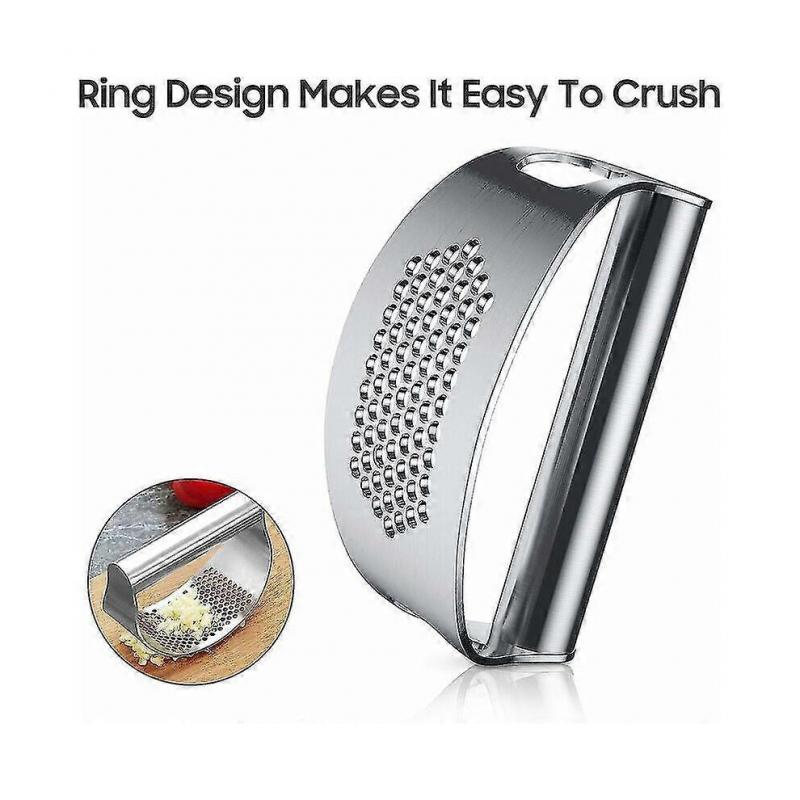Garlic Press,Garlic Ginger And Onion Chopper,Kitchen Peeler,Rustproof Garlic Press,Garlic And Ginger Chopper,Durable And Easy To Clean (manual Pr