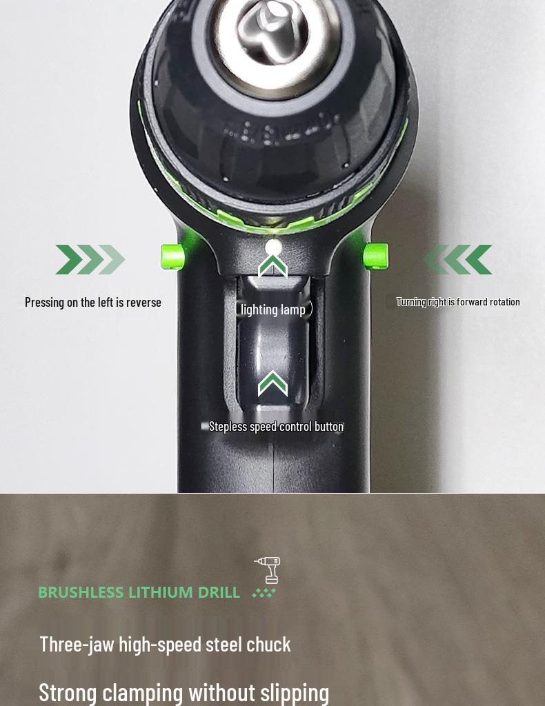 Compact USB-Rechargeable 12V Pocket Drill & Multifunctional Electric Screwdriver