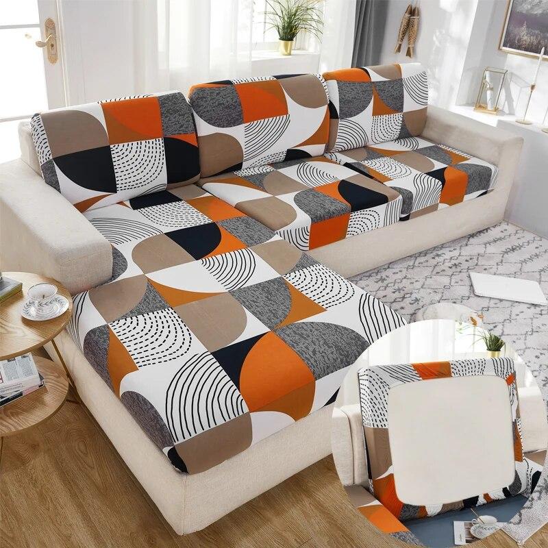 Huse extensibile pentru perne de canapea Huse de perne pentru scaune de canapea Protector de mobilier antiderapant de înlocuire pentru perne individuale