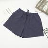 Damen High Waist Baumwolle Leinen Shorts: Sommer Elastischer Bund, Lockere Passform, Koreanischer Stil, Übergröße, Weites Bein, Schlankmachende Lässige Hotpants.