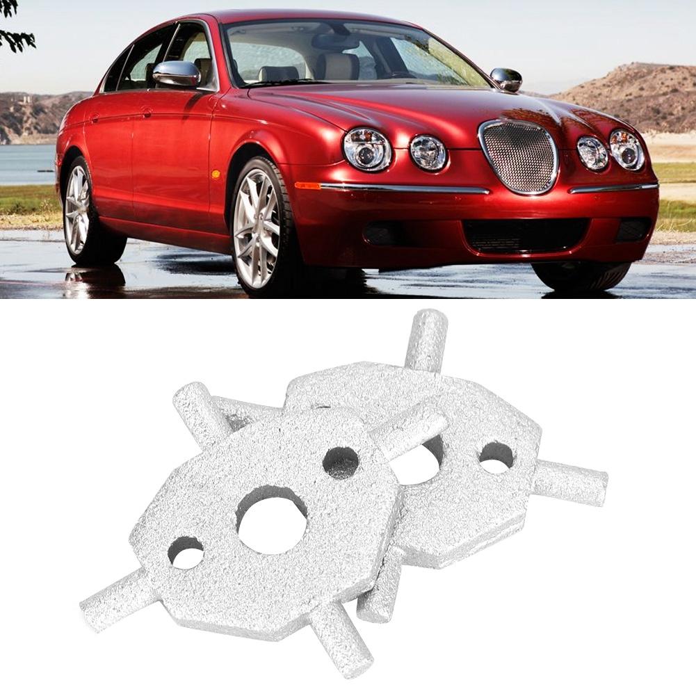 1 Pair Headlight Washer Nozzle Cover Pivot Swivel Cruciform 271893275580 Fit for Jaguar X type S Type
