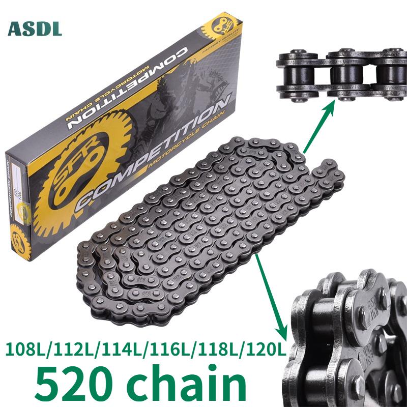 Moto Chain 520 Chains 108L 112L 114L 116L 118L 120L Universal for Honda for Yamaha for Suzuki for KAWASAKI for CF Moto for BMW