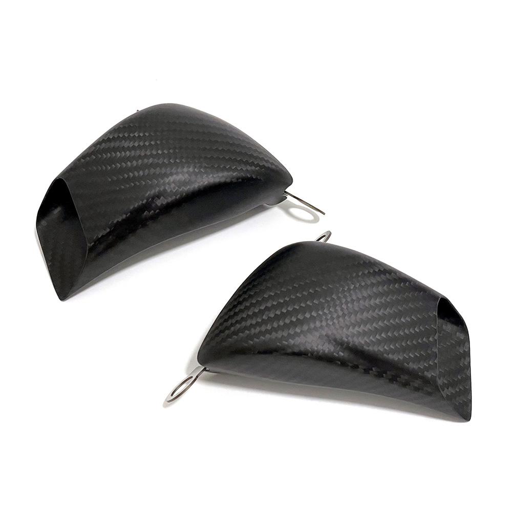 For BMW S1000R S1000RR M1000R M1000RR HP4 S1000XR M1000XR Carbon Fiber Motorcycle Front Brake Air Duct Caliper Radiator Cover