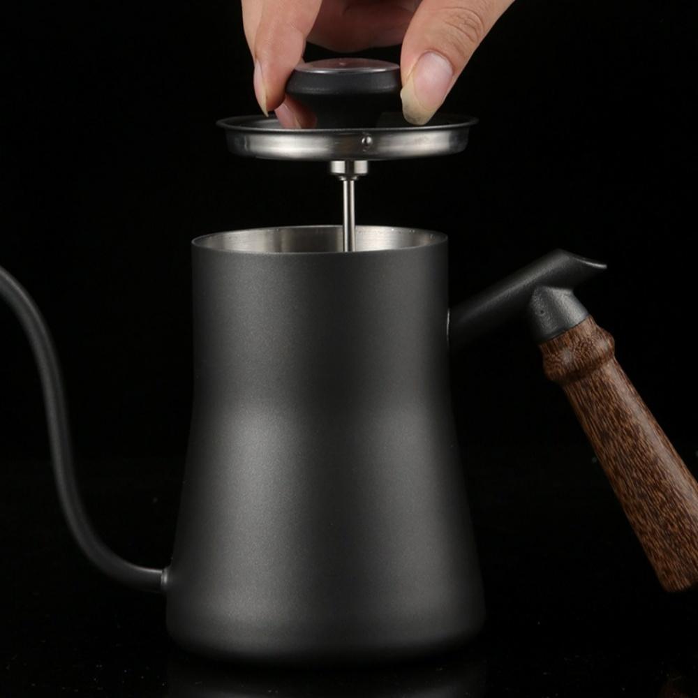 Mini Stainless Steel Coffee Pour-Over Kettle Teflon, Long Thin Spout with Temp Control for Drip/Filter Coffee Barista/Home KFS-030