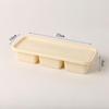 Biodegradable 3-Compartment Disposable Meal Box