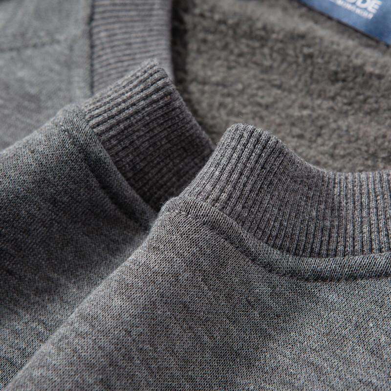 MONTAGUT Herren Premium Pullover mit Fleece-Futter