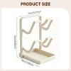 Kitchen Lid Rack Organizer Pot Stand Spoon Rest Carbon Steel Utensil Holder Suitable for Cooking