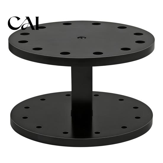 Dart Storage Shelf Acrylic Holder Stand, 12 Slots Holder, Round Compact Desktop Box Tabletop Display Rack, Space Saving Rack for Game Room