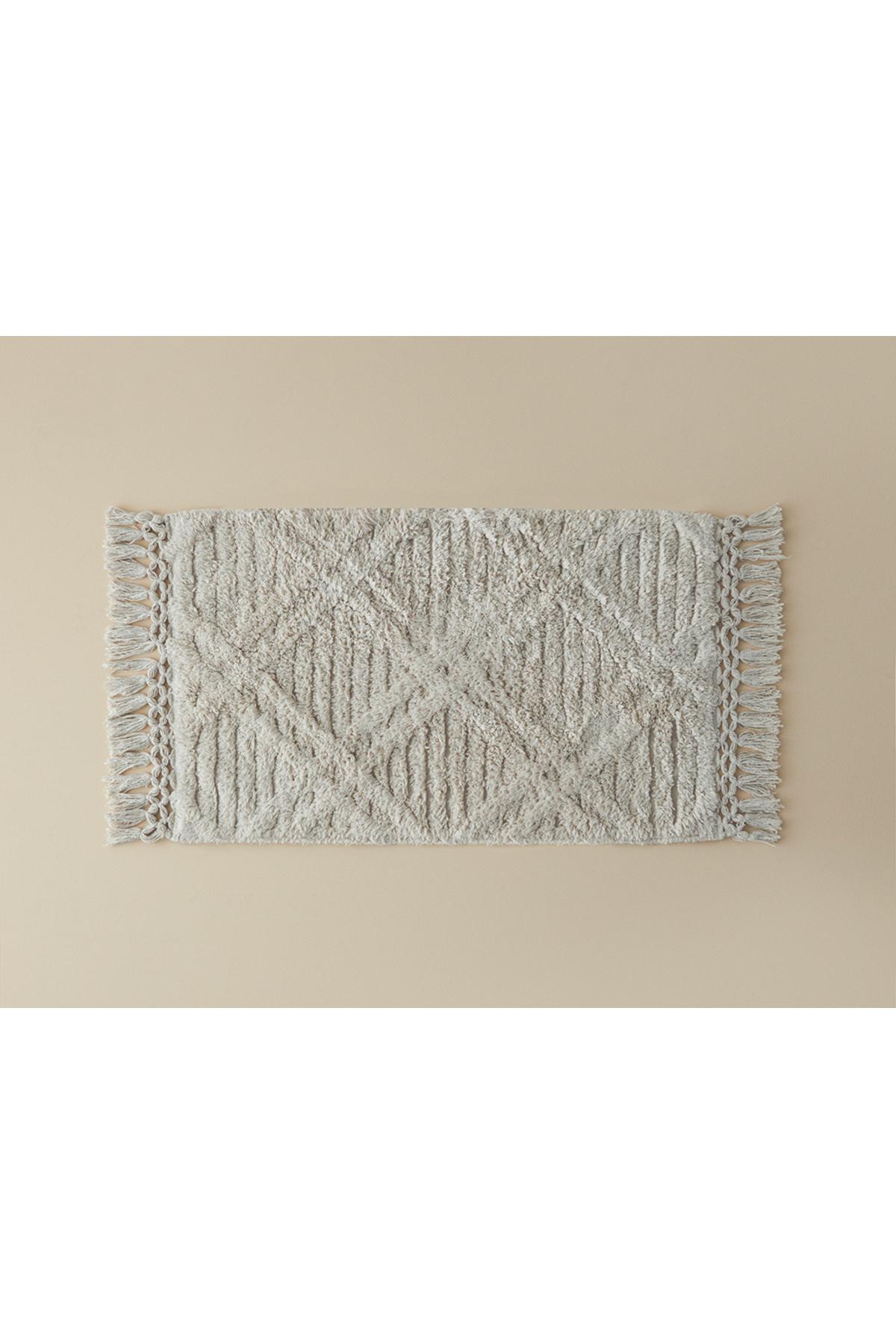 

Текстильный коврик для ванной дома, ванной, одинарный, нескользящий, мягкий, 1 шт.. 50x80см