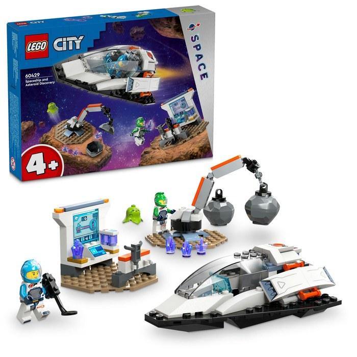 LEGO City Spaceship and Planet Exploration Toy Block Set 60429, Multicolor
