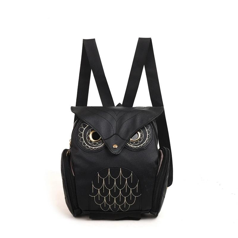 

Women Punk Style Owl Pattern Backpack, Waterproof Novelty Casual Daypack with Adjustable Shoulder Strap for Daily Travel Outdoor