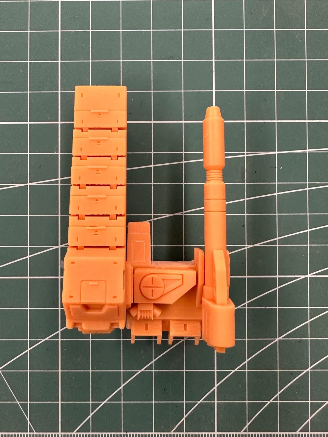 

HG Full Armor Gundam Modification MS Detail Up Parts Made by 3D Printer PLA 1/144 FA-78-1B (Type B) [Product]