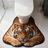 40×50CM 50×60CM Toilet Rug Non-slip Toilet Floor Mat  Bathroom Decor
